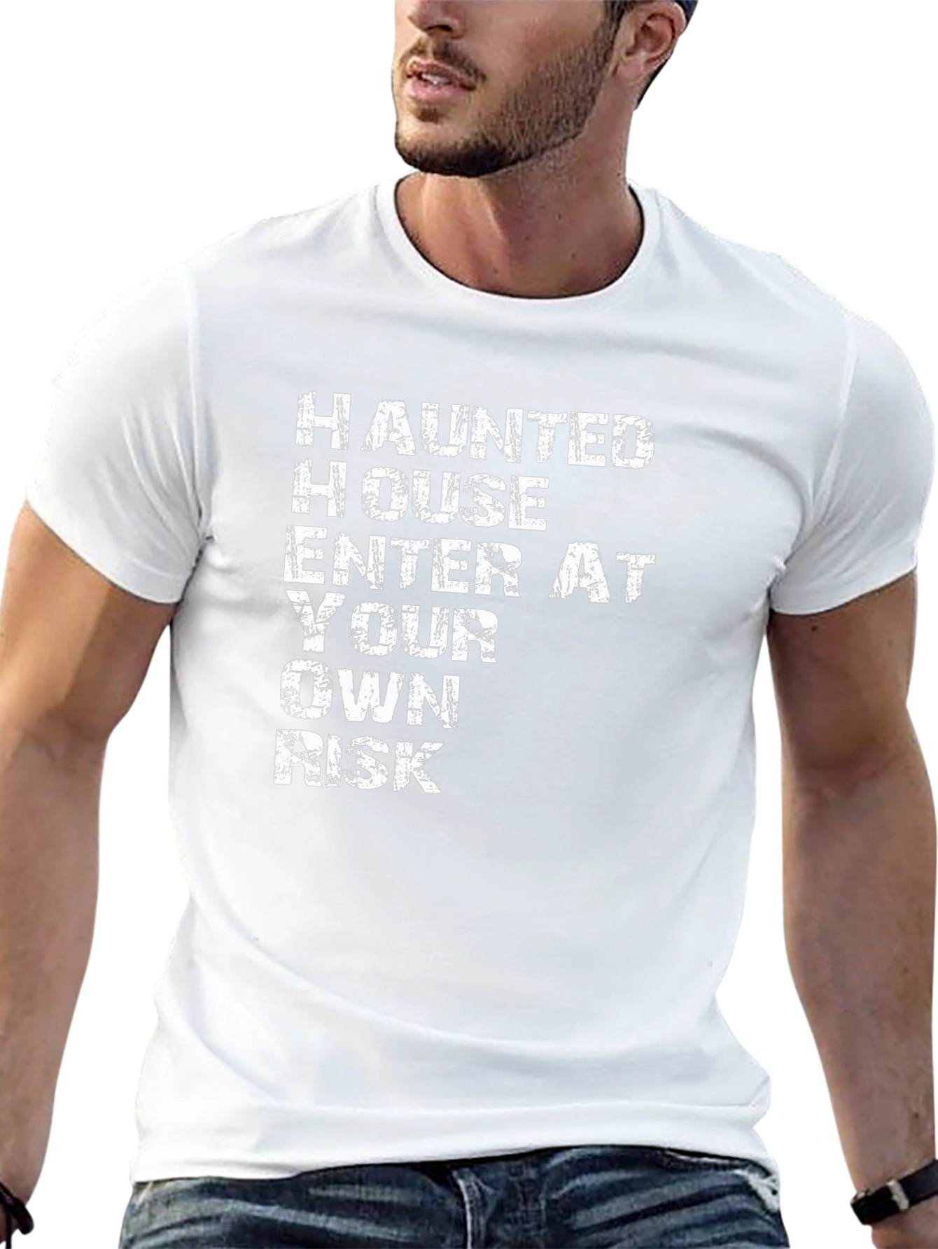 Haunted House Enter At Your Own Risk T-Shirt