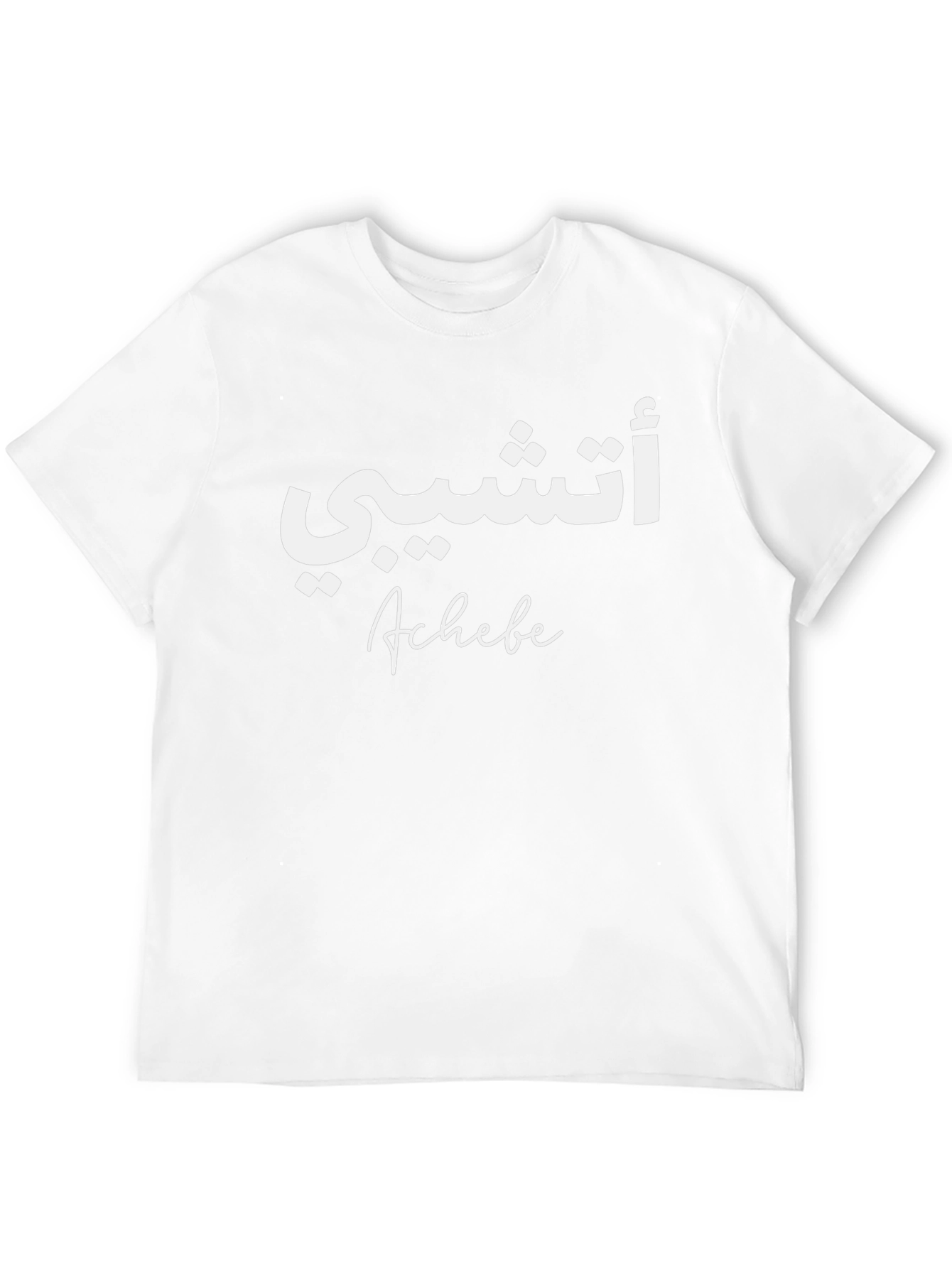 Achebe Arabic Script Graphic T-Shirt