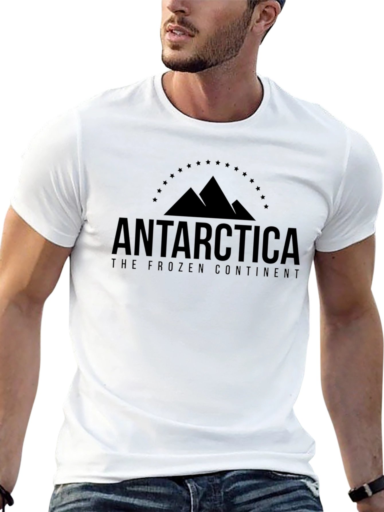 Antarctica Tee - Frozen Continent Graphic
