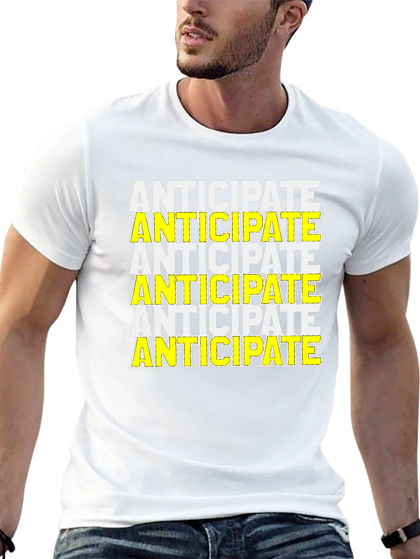 Anticipate Graphic Print Tee