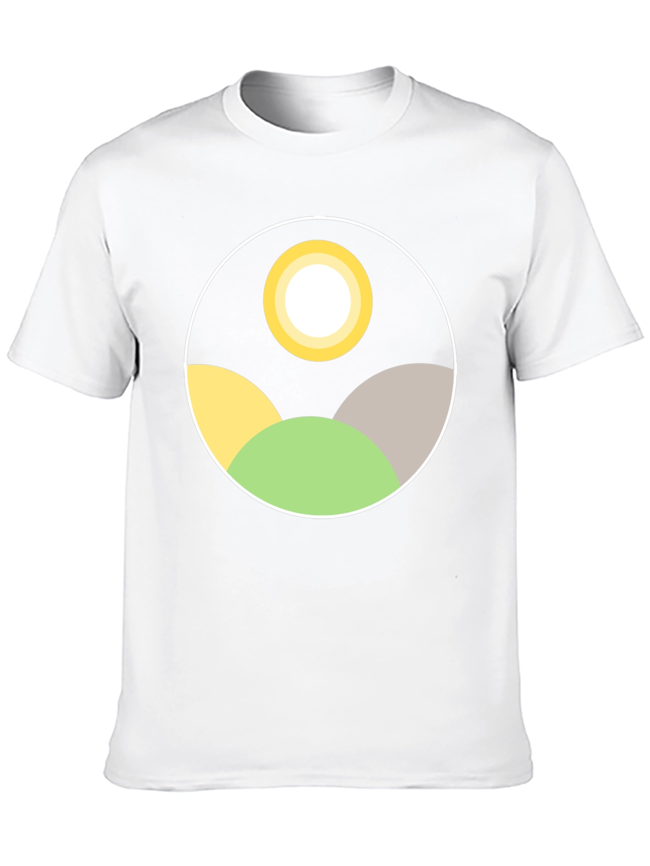 Abstract Landscape Graphic Tee