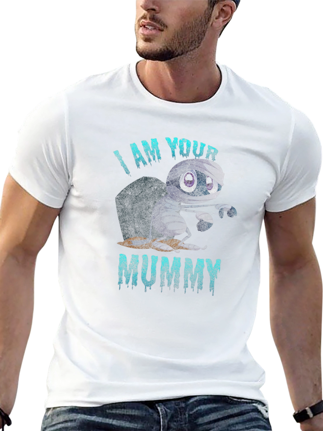 I Am Your Mummy Graphic T-Shirt - Halloween