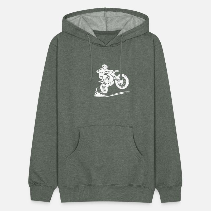 Off-road Machine In Jump Hobby Enduro Motorsport