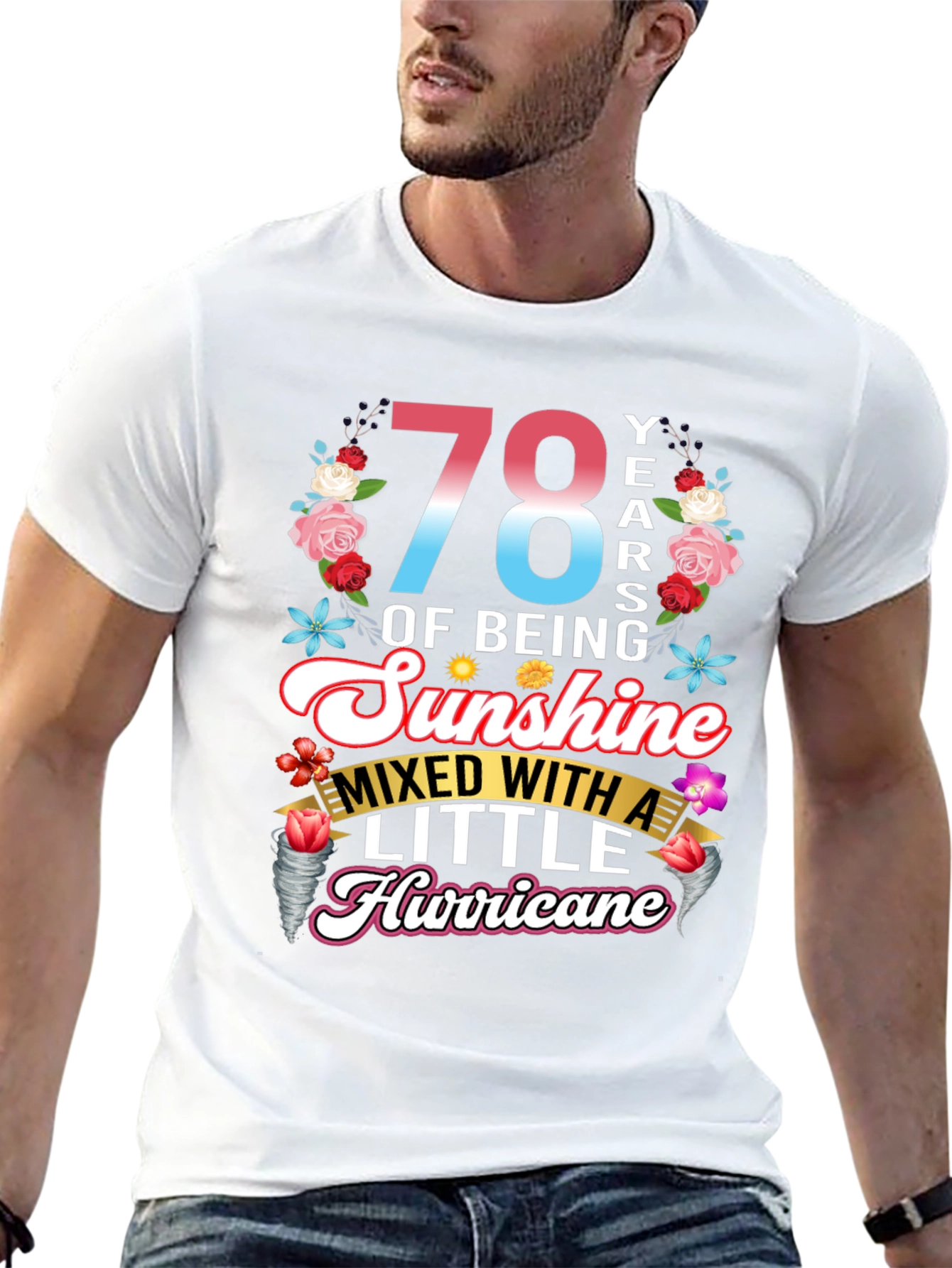 78 Years of Sunshine Hurricane T-Shirt