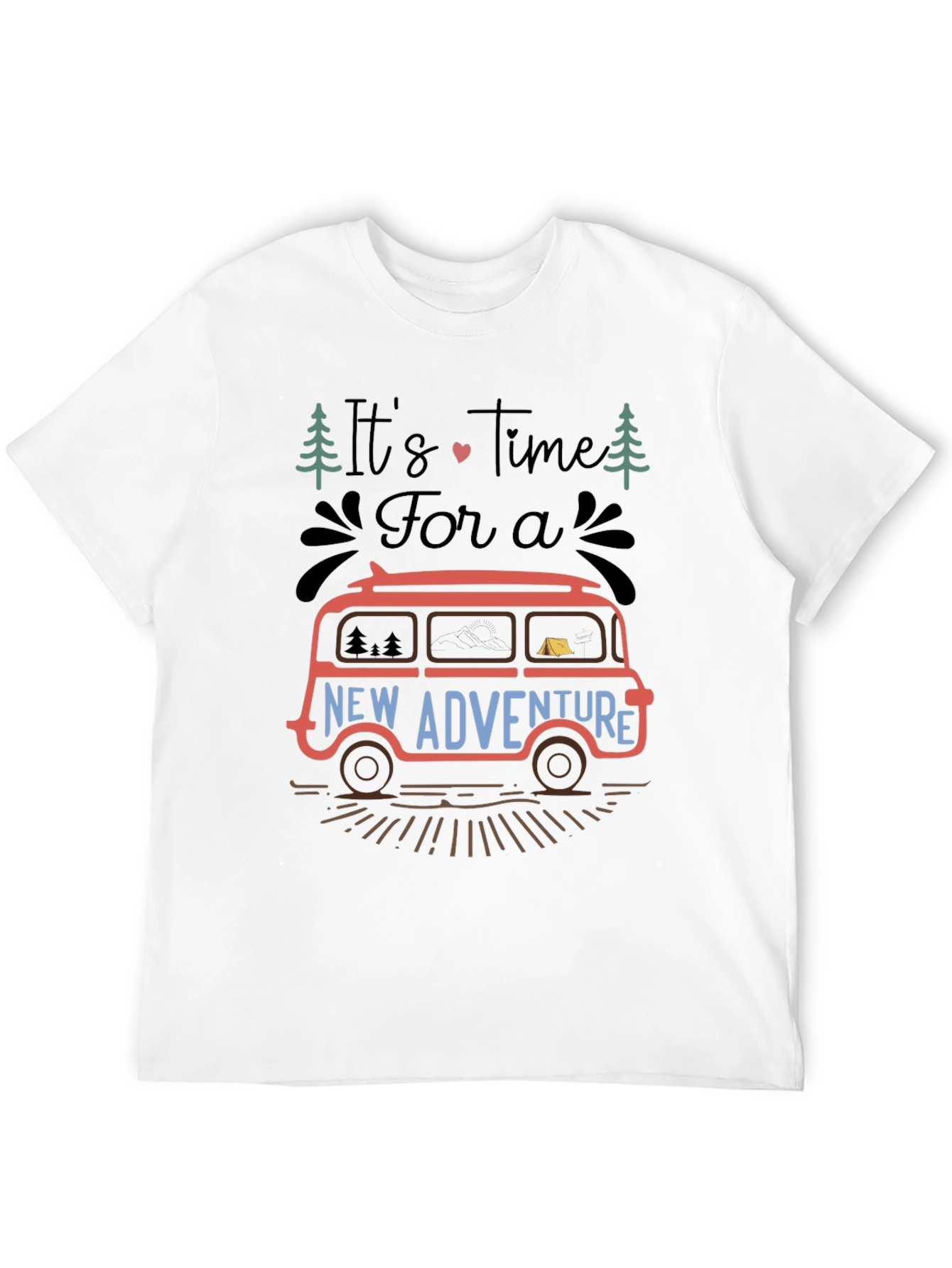 Adventure Time Tee - Camping Lover Shirt