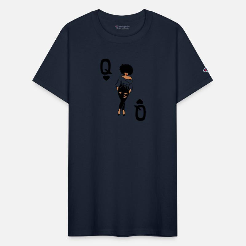 Punky's Queen Heart Card Sexy Afro Lady Heels