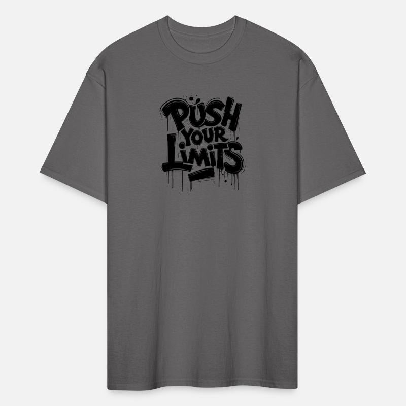 Push Your Limits – Motivational Gym & Fitness Typo