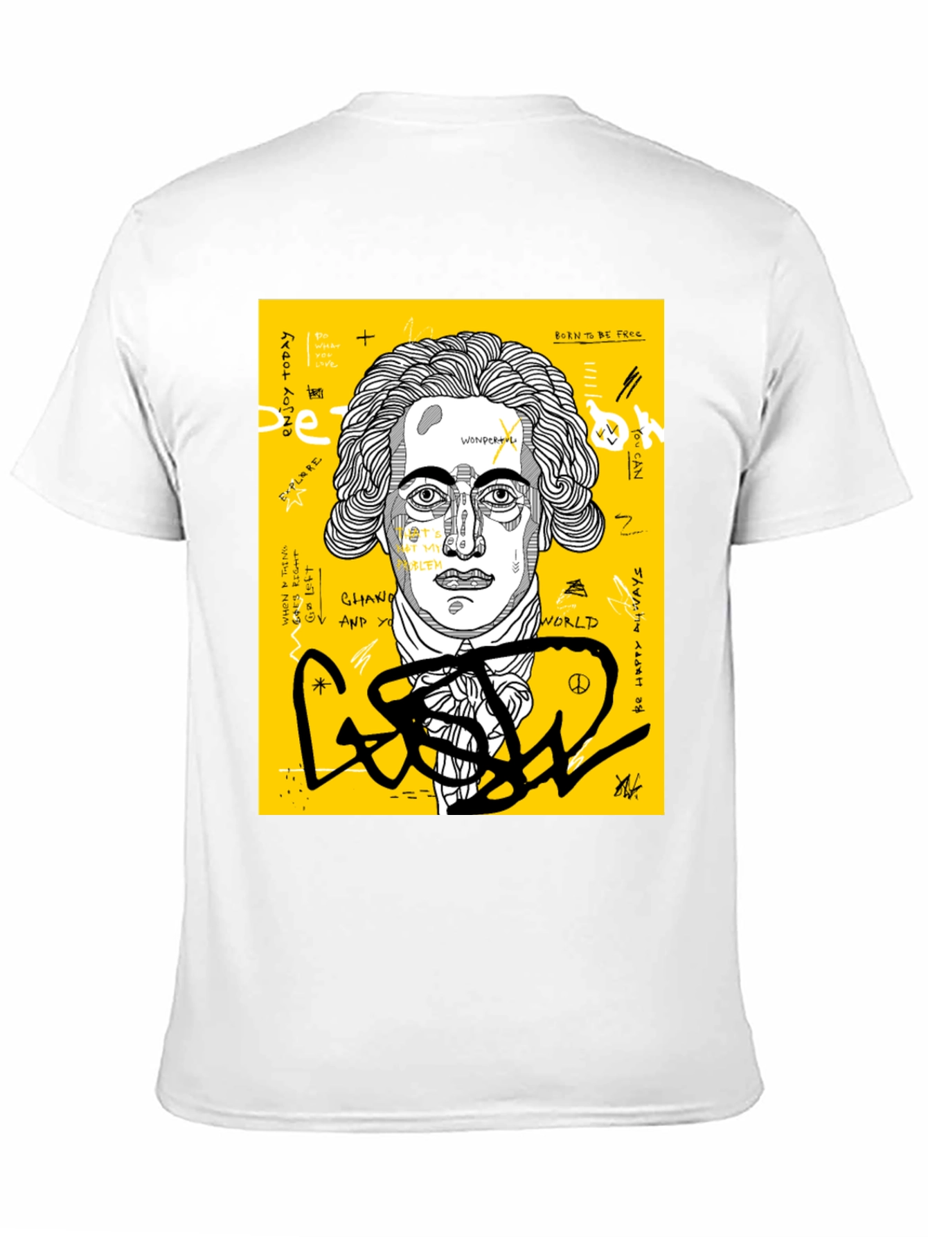 Abstract Art T-Shirt - Unique Graphic Tee