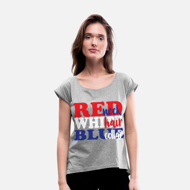 Redneck White Hair Blue Collar