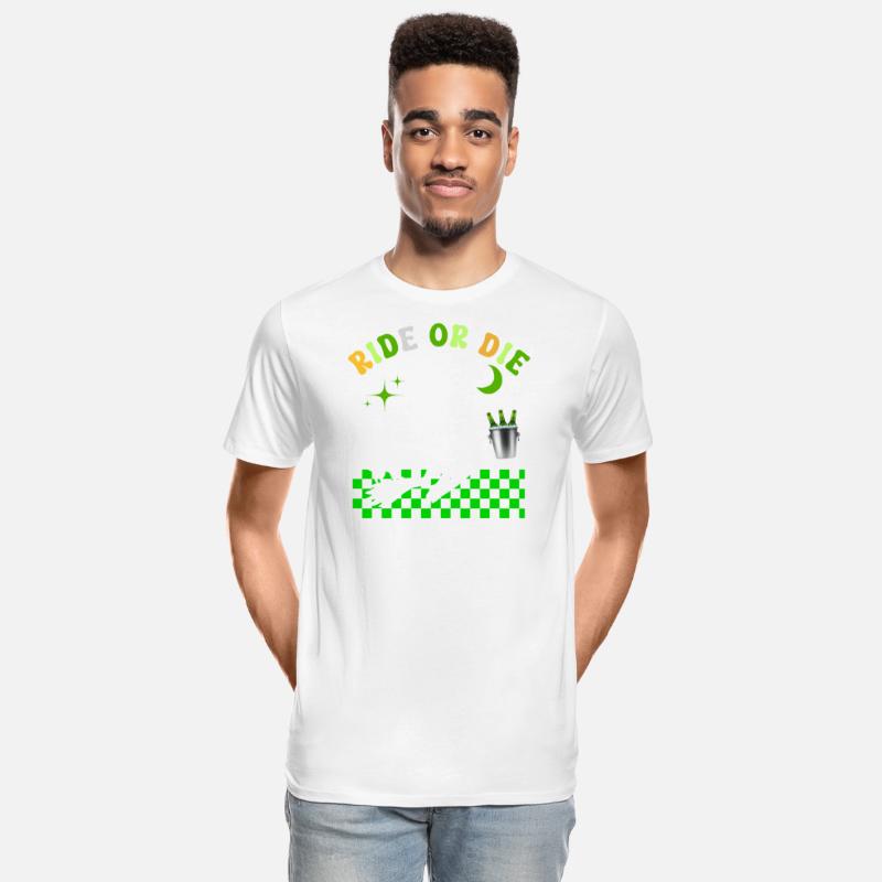 RIDE OR DIE Spooky Halloween Bachelorette Shirts