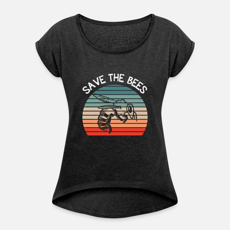 Save The Bees Retro Vintage Climate Change Earth