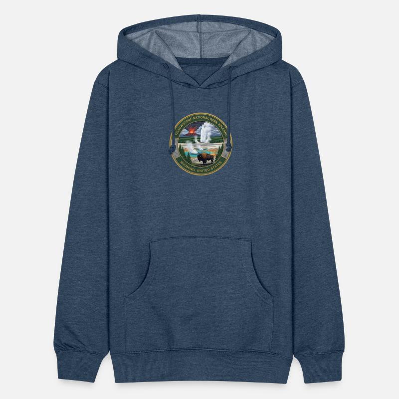 Seal of Yellowstone National Park Volcano Wyoming