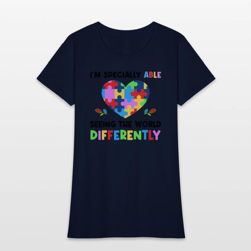 Seeing World Differently Puzzle Heart Kind Autism