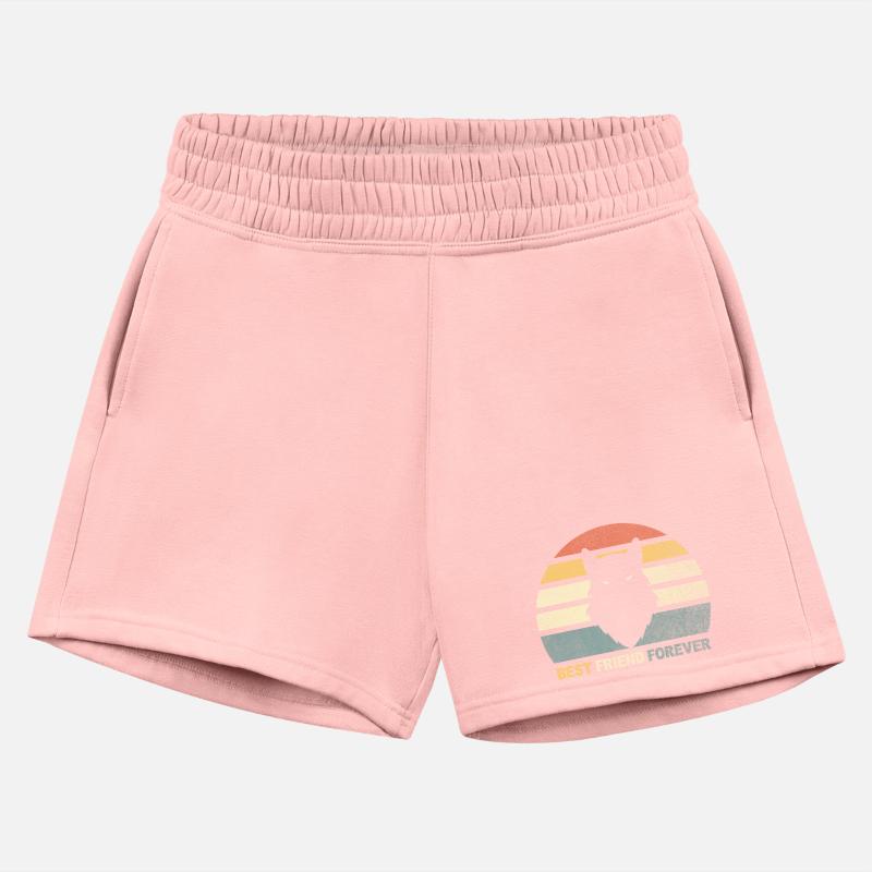 Silhouette Owl with Sunset Background