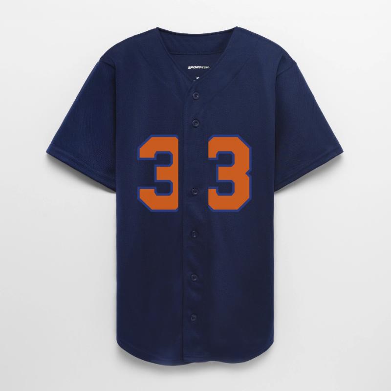 Sports Jersey - Number 33 Thirty Three XXXIII