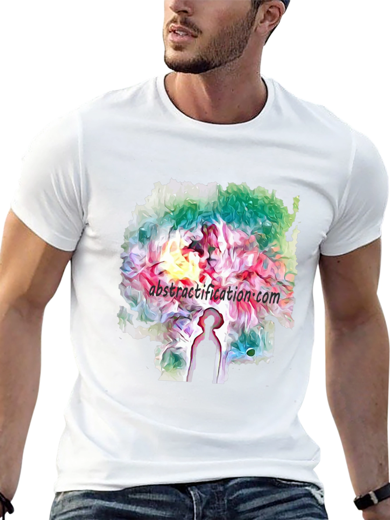 Abstract Art Graphic T-Shirt