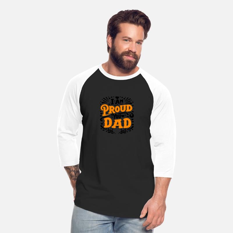 typography T-shirt design, I am proud your dad