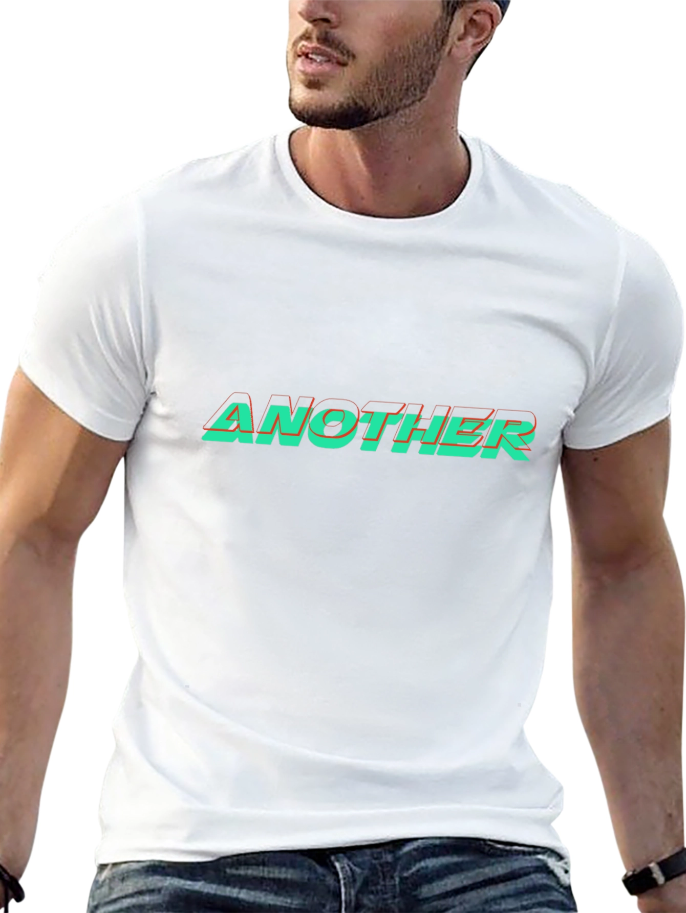 Another Graphic Print Black T-Shirt