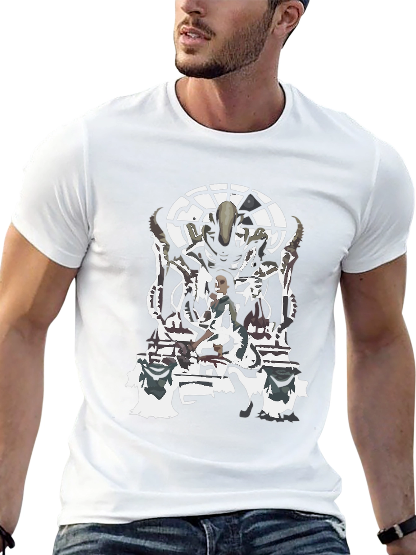 Alien Queen Graphic Tee - Sci-Fi Style Shirt
