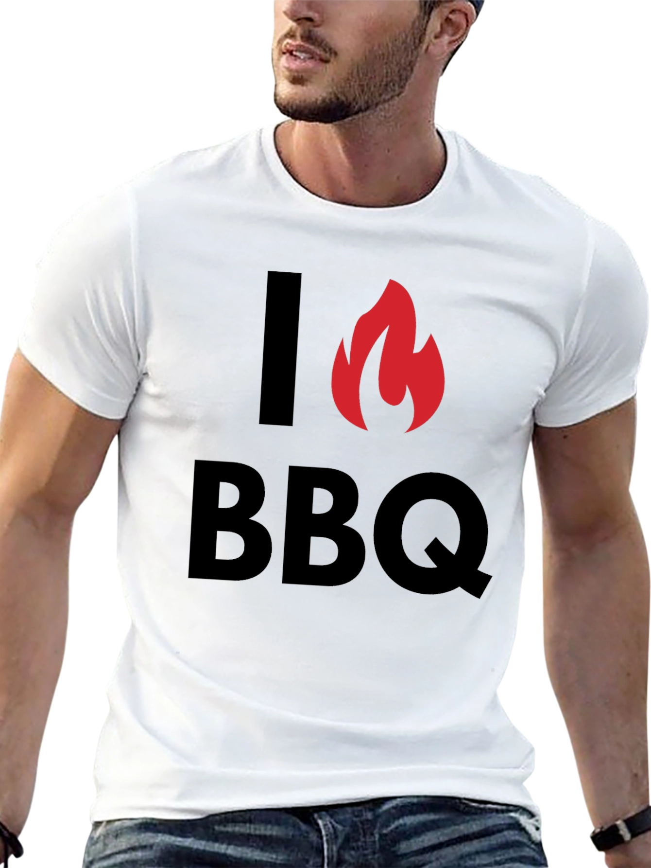 I Flame BBQ Graphic Tee - Grilling Shirt