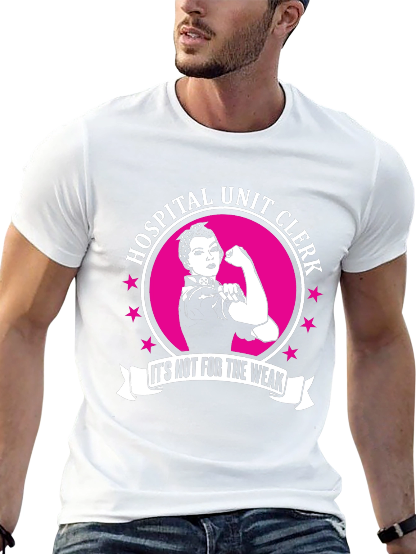 Hospital Unit Clerk T-Shirt - For the Strong