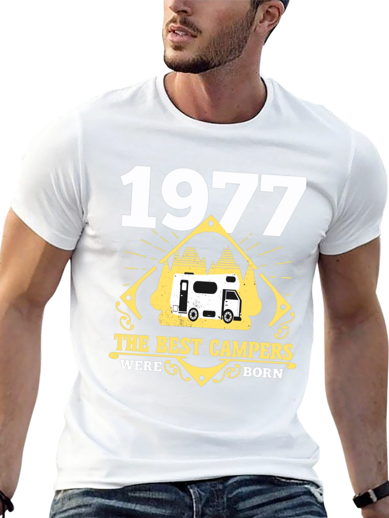 1977 The Best Campers Were Born T-Shirt