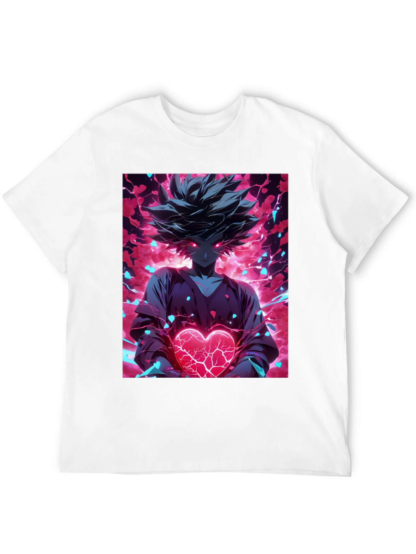 Anime Heart T-Shirt - Graphic Tee