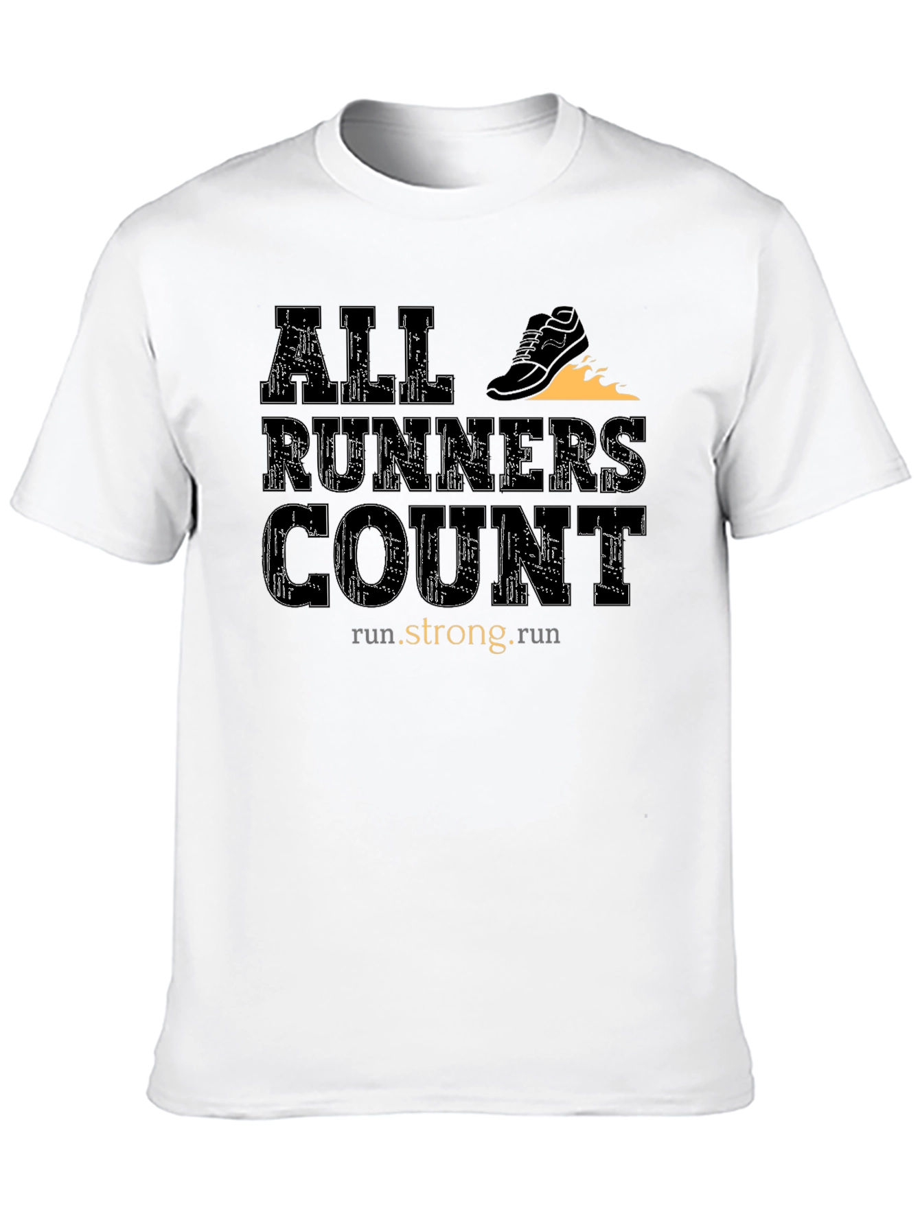 All Runners Count T-Shirt - Run Strong