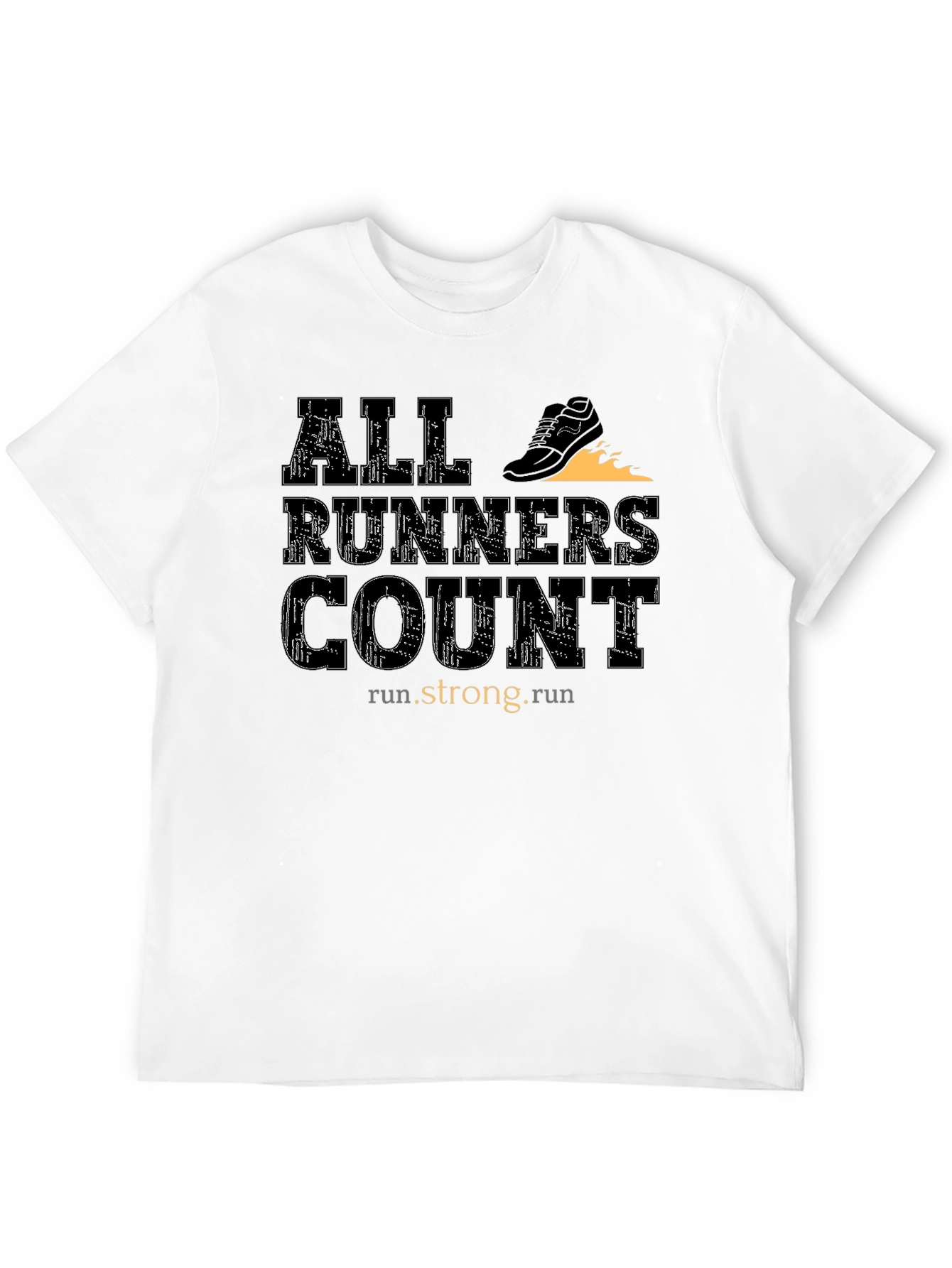 All Runners Count T-Shirt - Run Strong