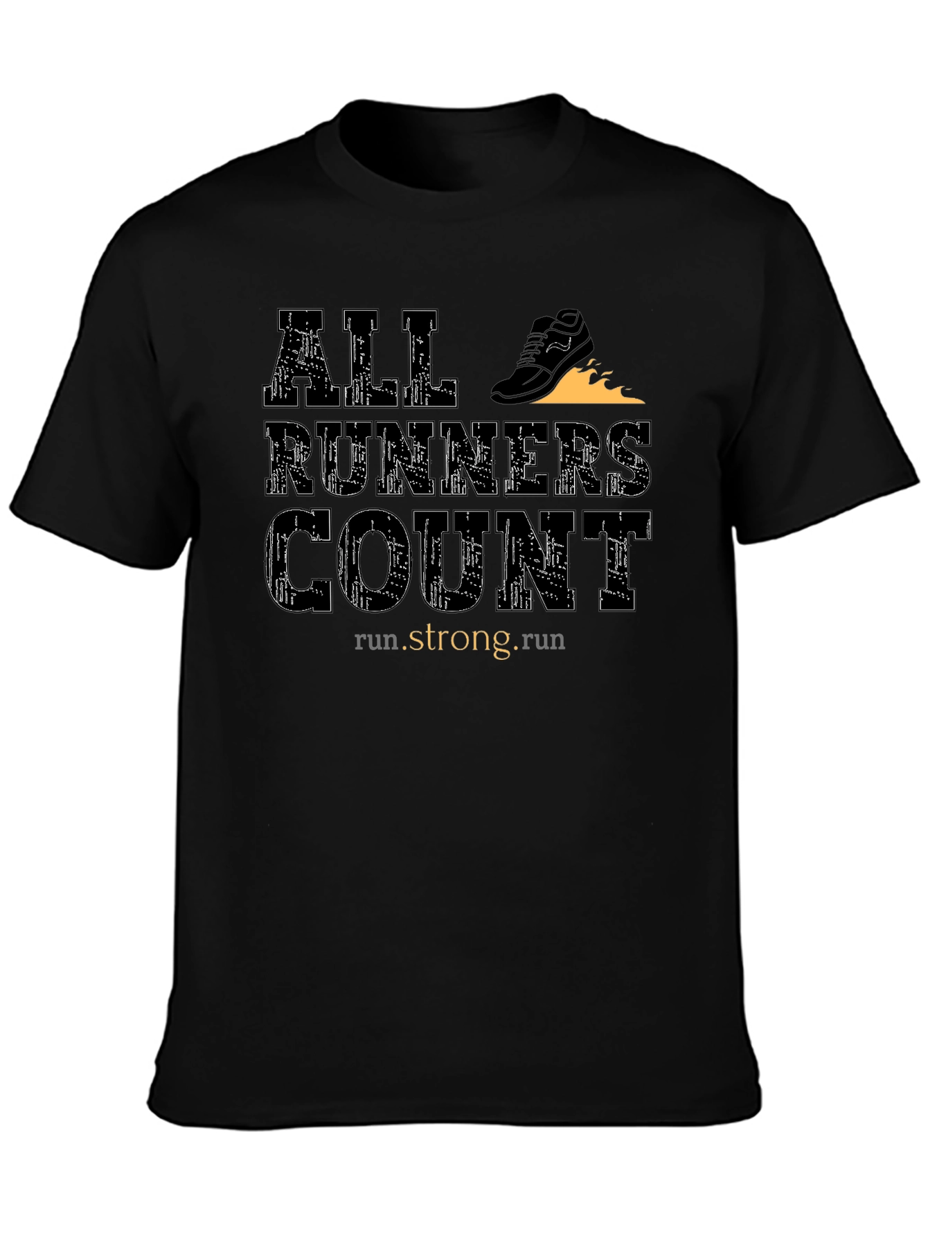 All Runners Count T-Shirt - Run Strong