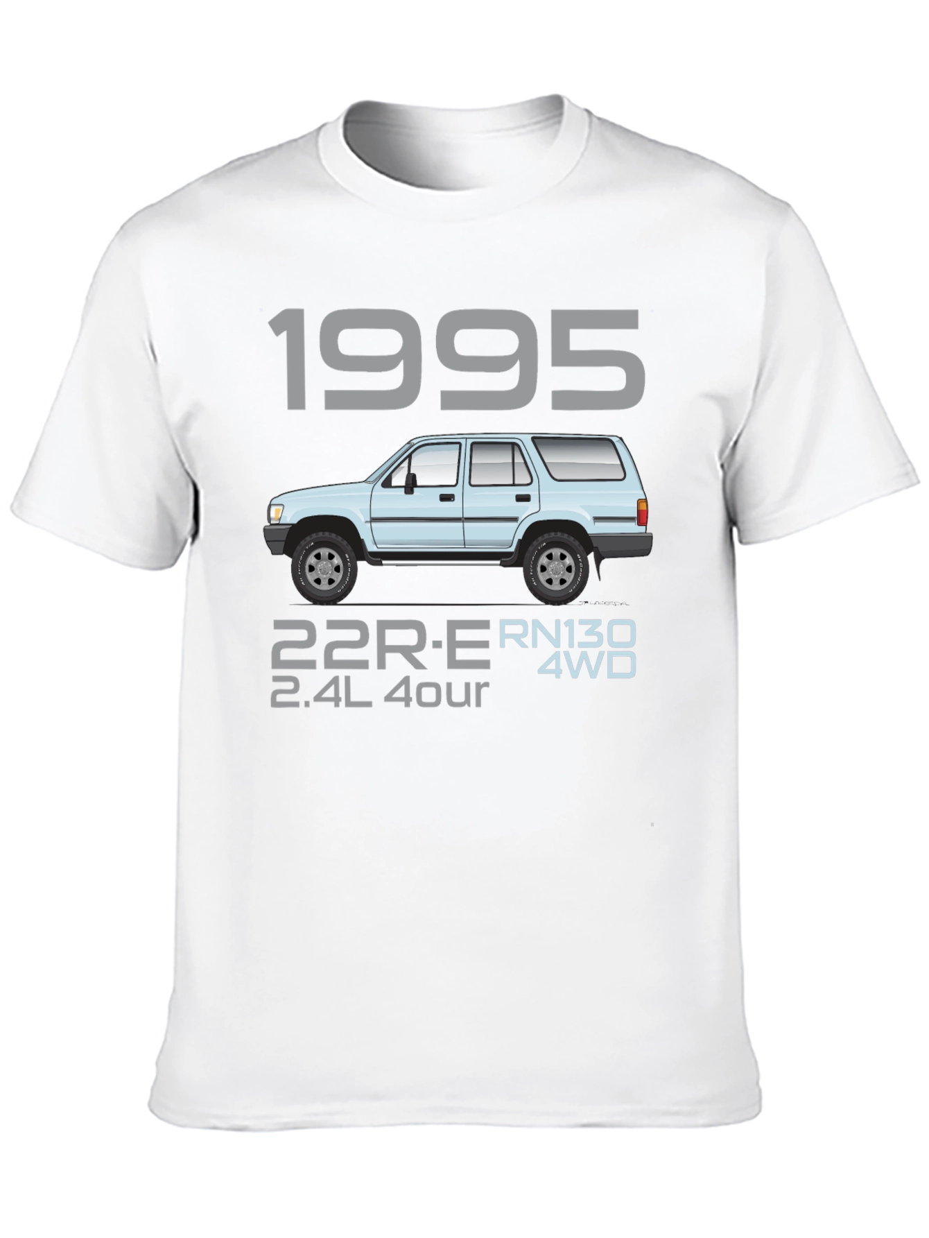 1995 4Runner Graphic Tee - Automotive Enthusiast Shirt