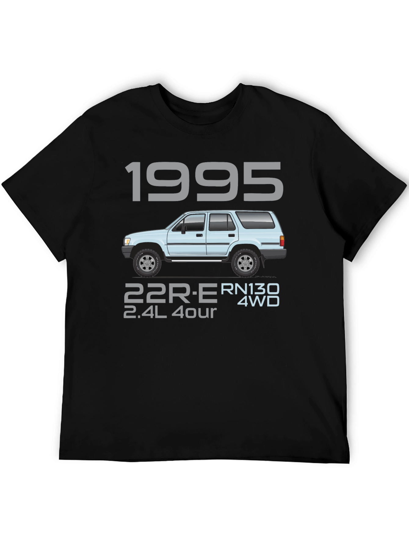 1995 4Runner Graphic Tee - Automotive Enthusiast Shirt