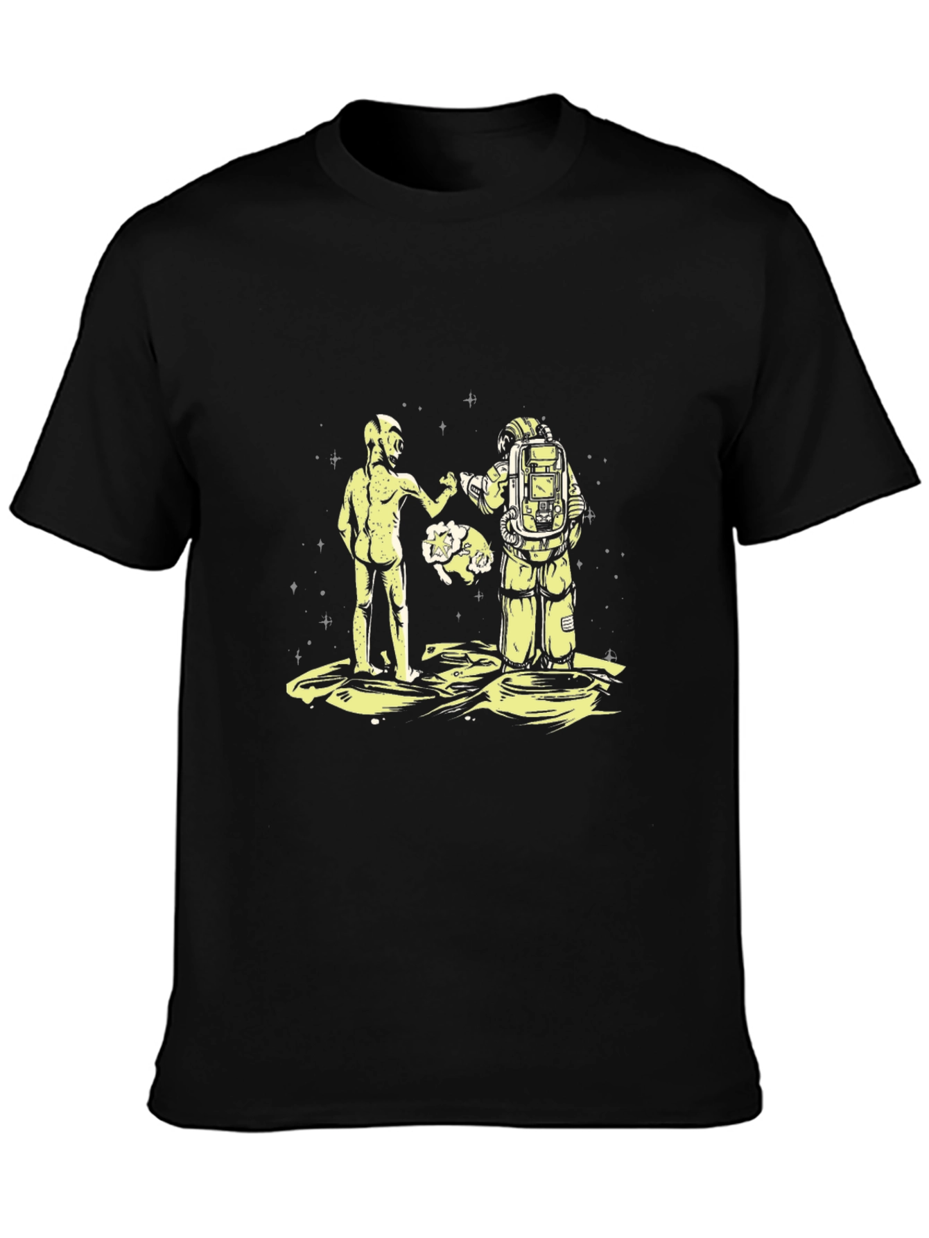 Alien & Astronaut Encounter T-Shirt