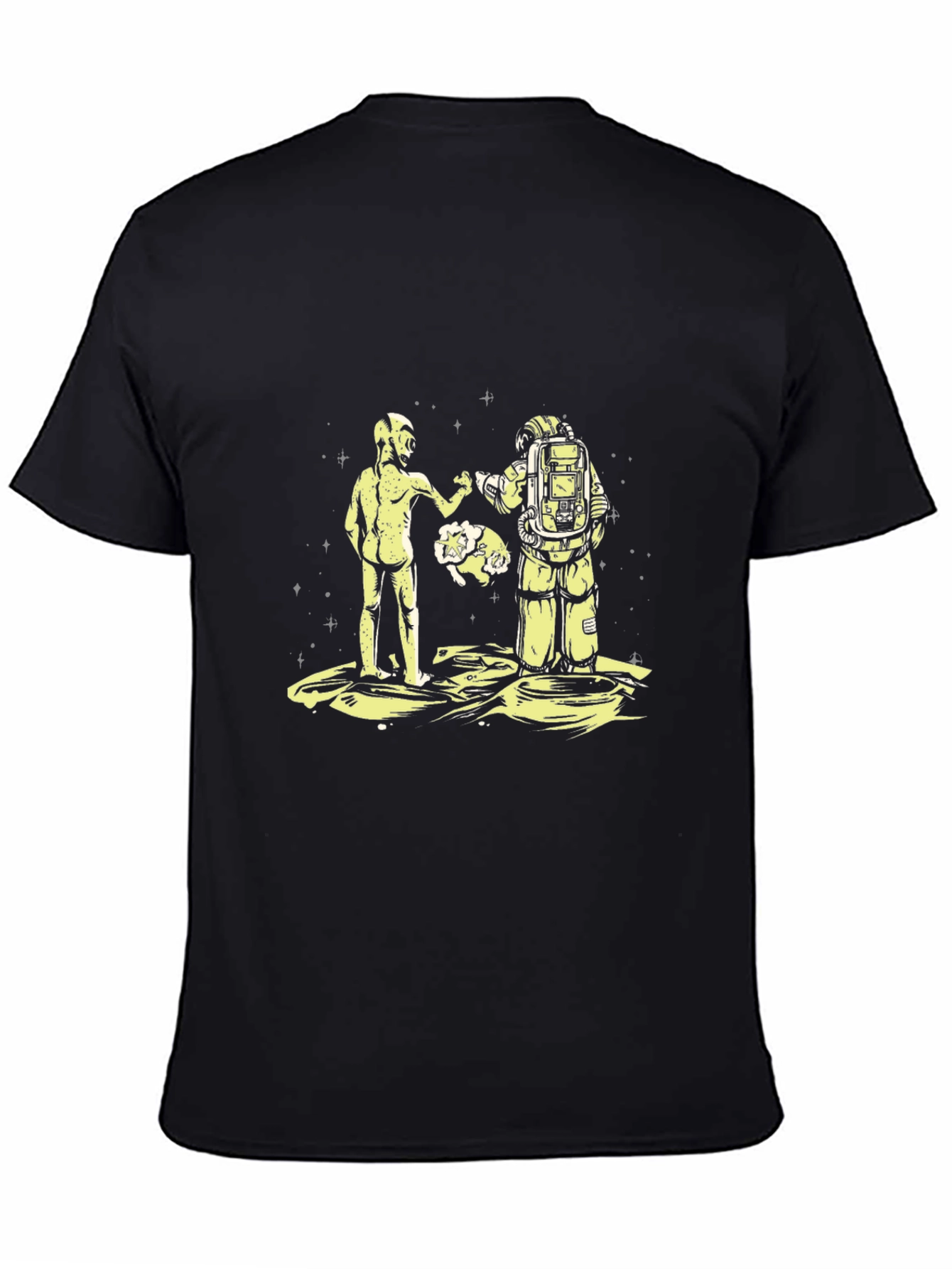 Alien & Astronaut Encounter T-Shirt