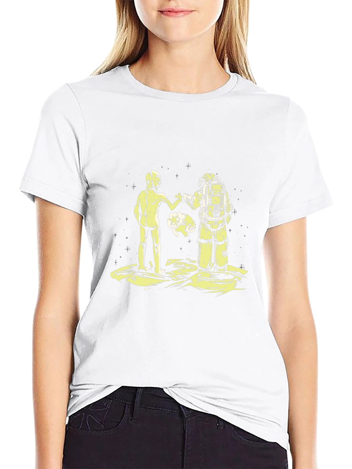Alien & Astronaut Encounter T-Shirt