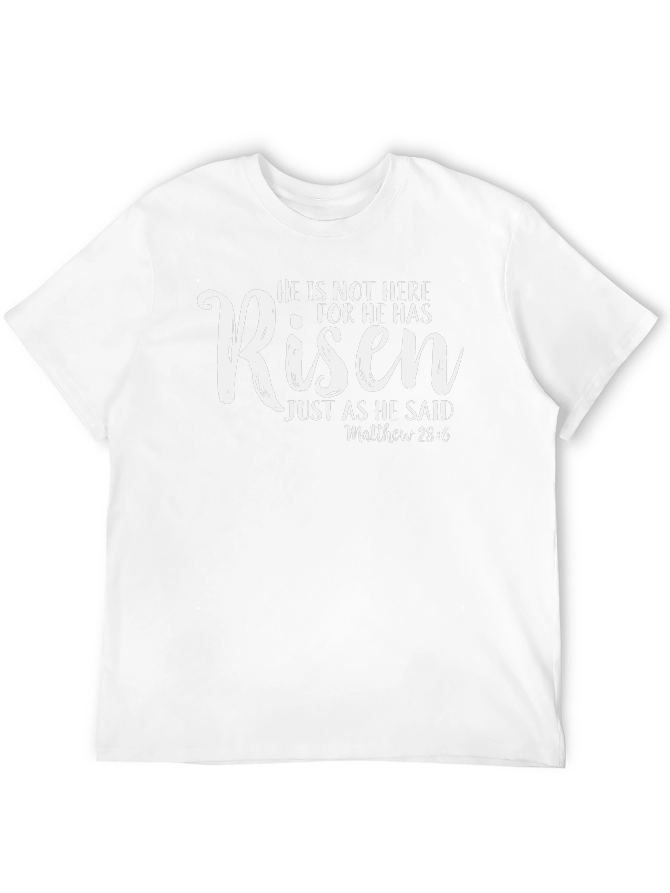 He Is Risen Religious T-Shirt