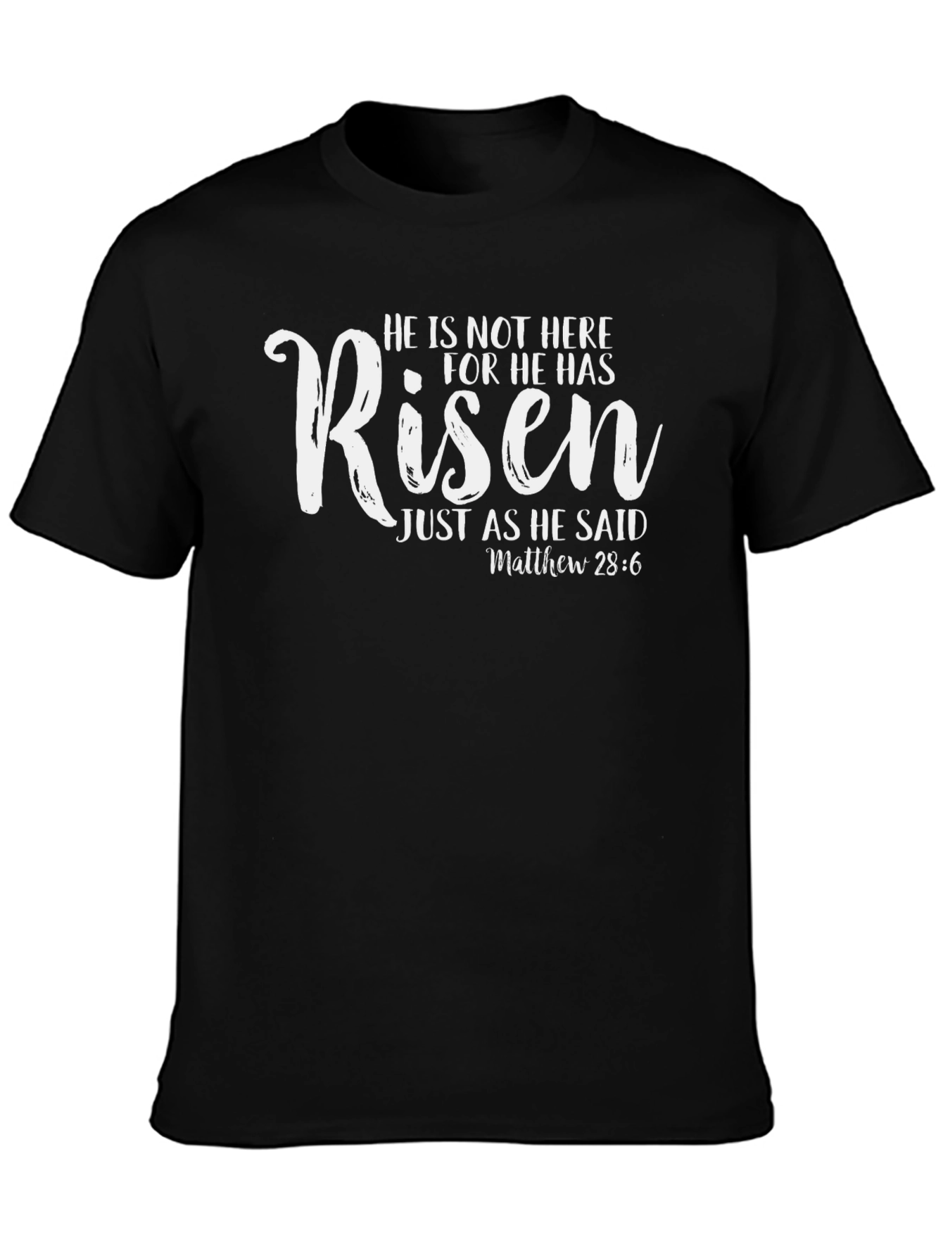 He Is Risen Religious T-Shirt