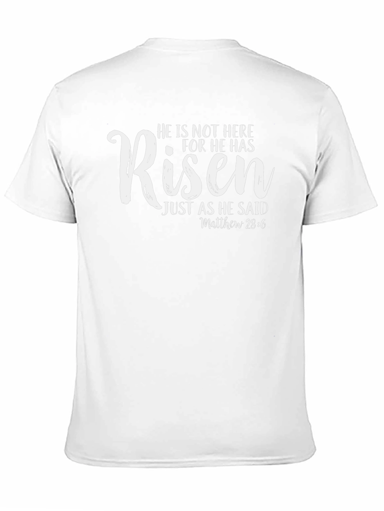 He Is Risen Religious T-Shirt