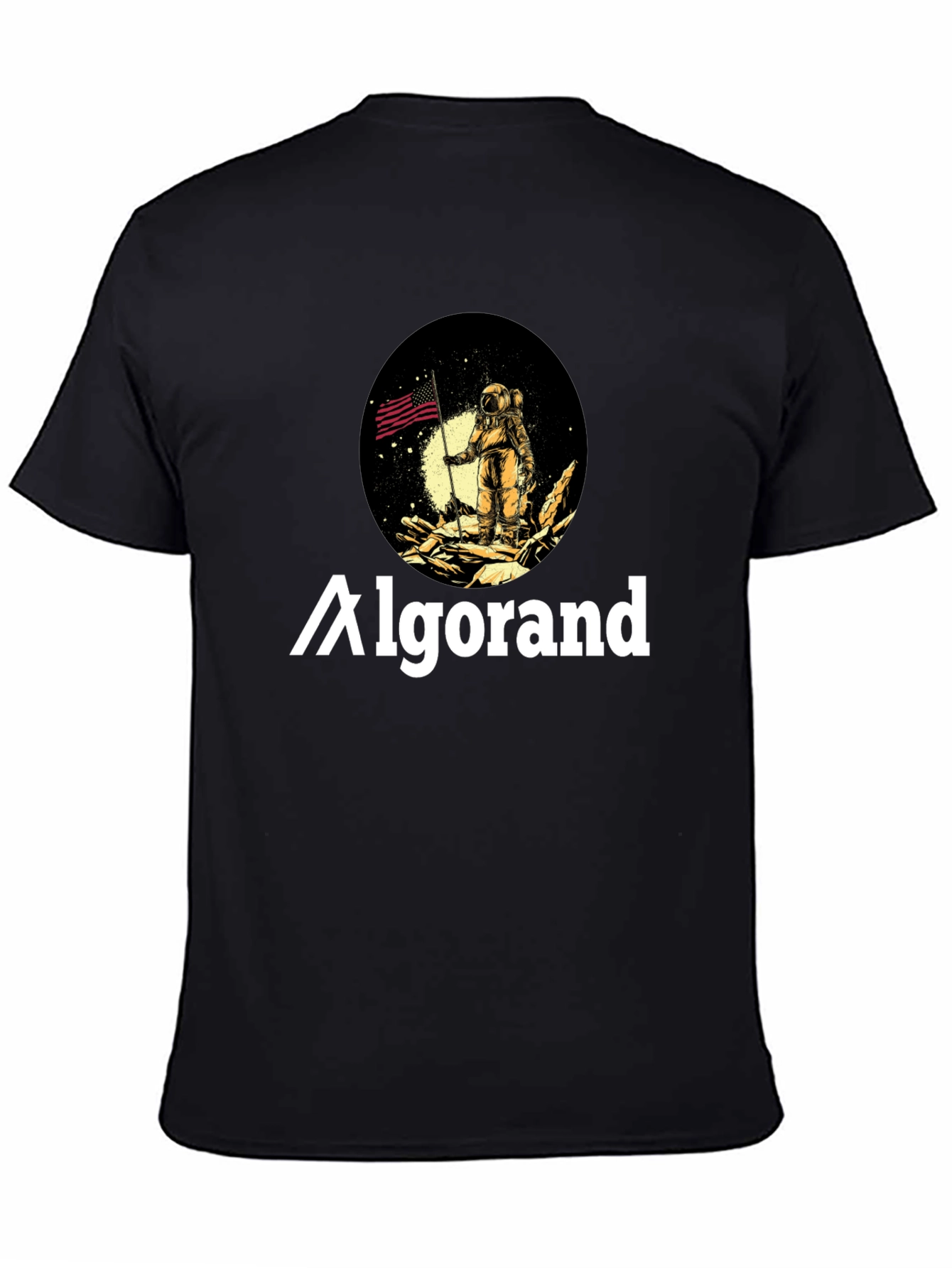 Algorand Astronaut Black T-Shirt