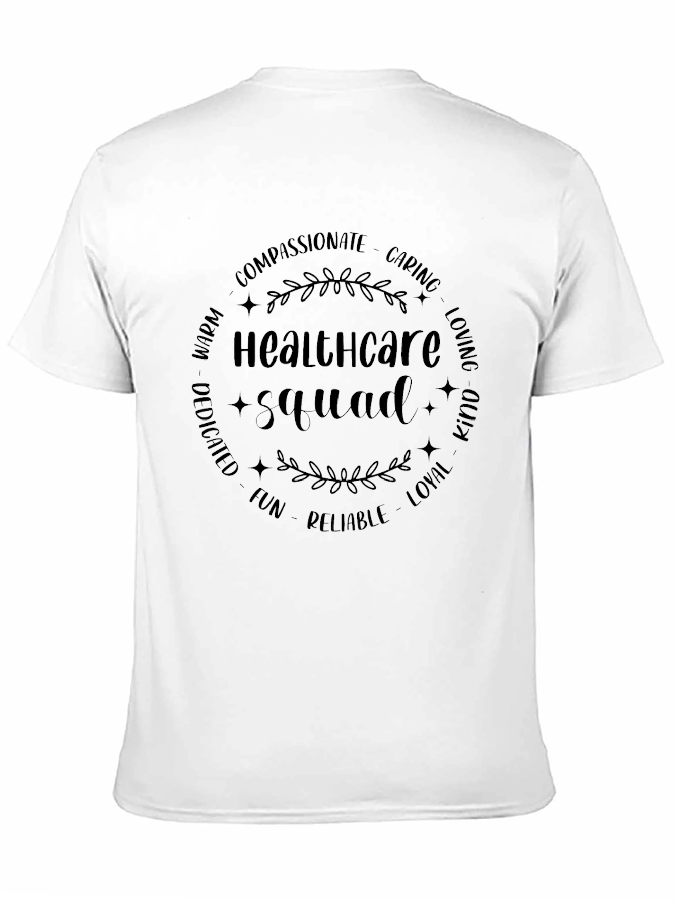 Healthcare Squad Black T-Shirt