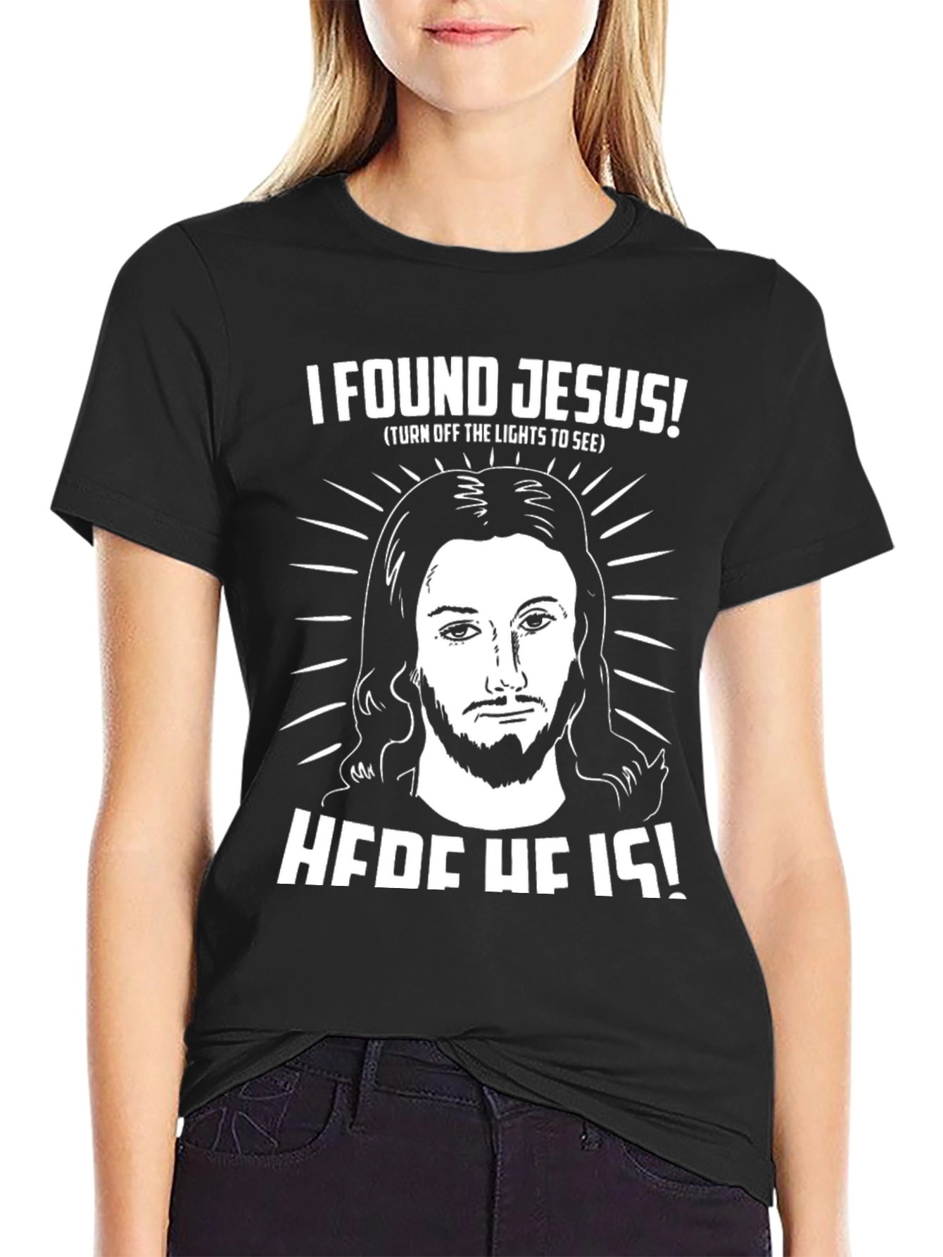 I Found Jesus T-Shirt - Funny Religious Tee