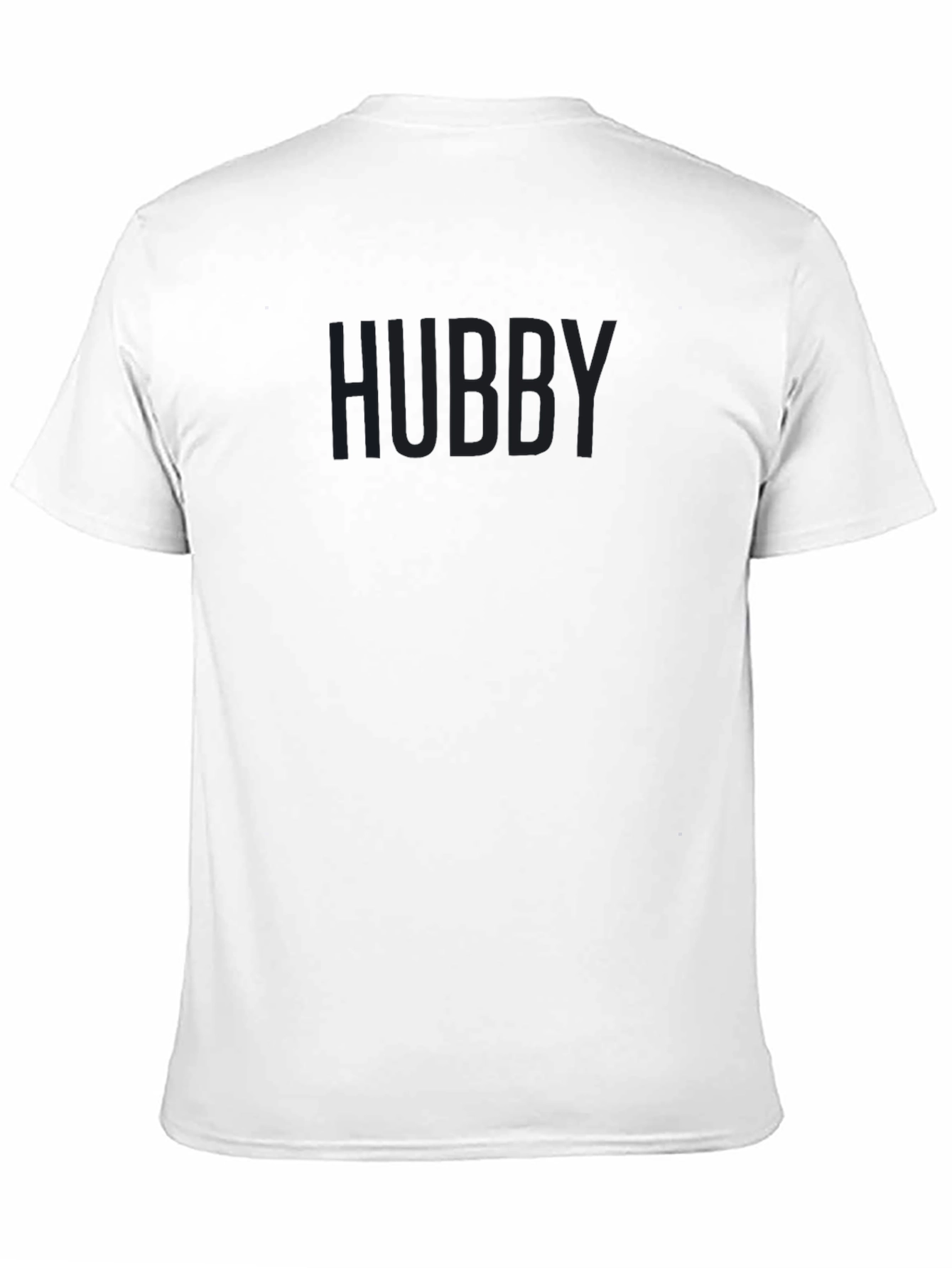 Hubby Black Graphic T-Shirt Casual Wear