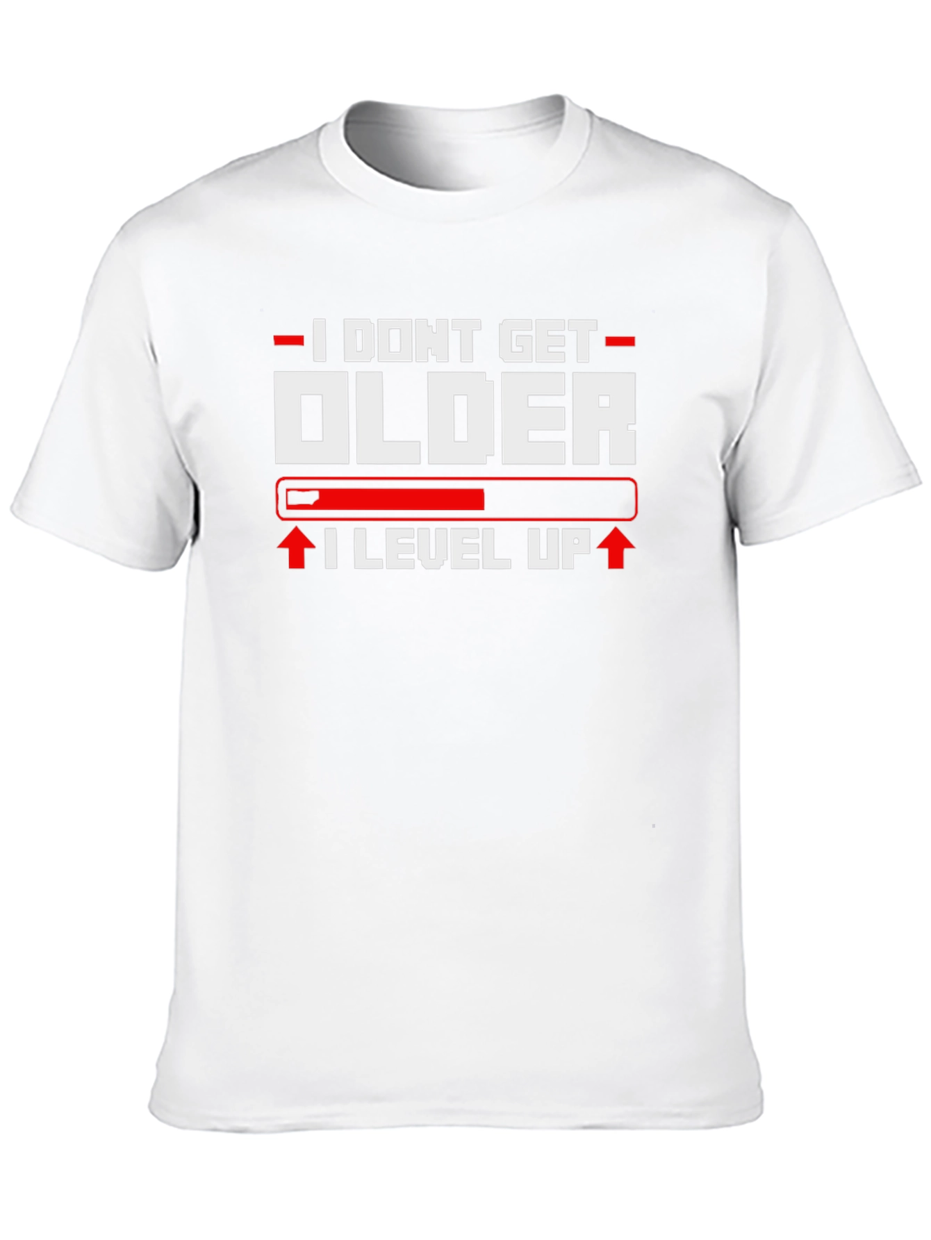 I Dont Get Older I Level Up Black T-Shirt