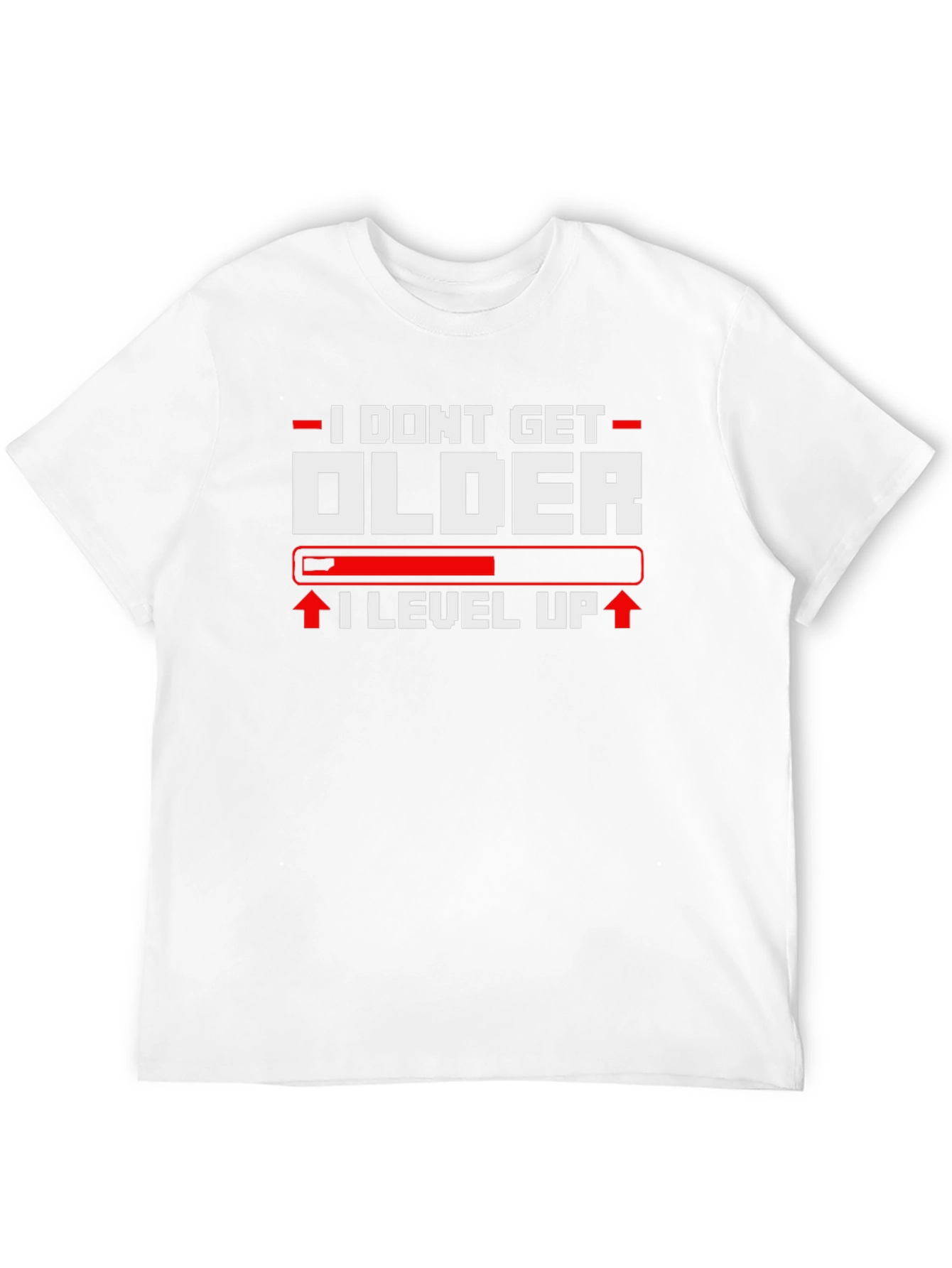 I Dont Get Older I Level Up Black T-Shirt