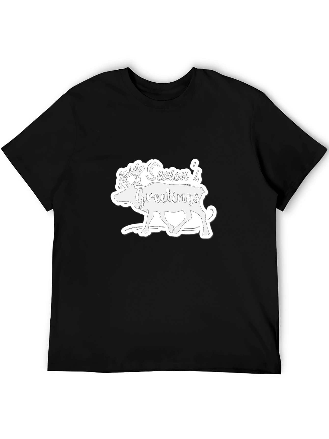 Holiday Seasons Greetings Reindeer T-Shirt