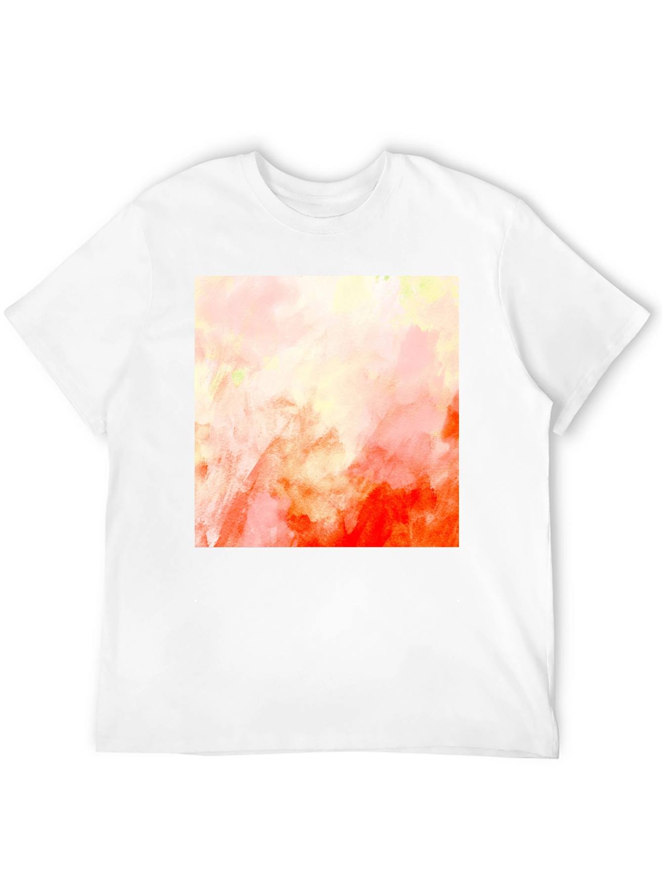 Abstract Art Black T-Shirt