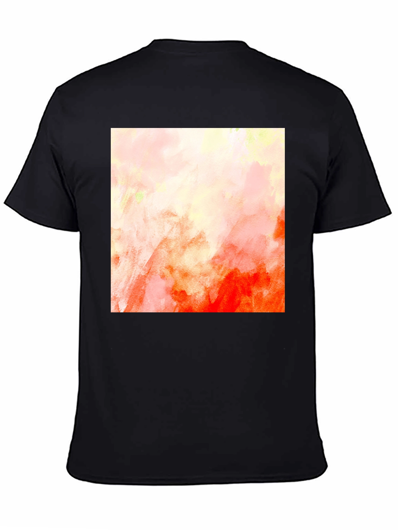 Abstract Art Black T-Shirt