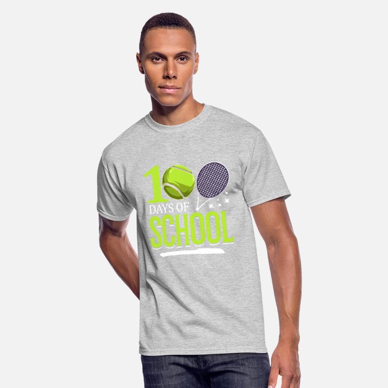 100 Days Of School Tennis Sports Game Athletic