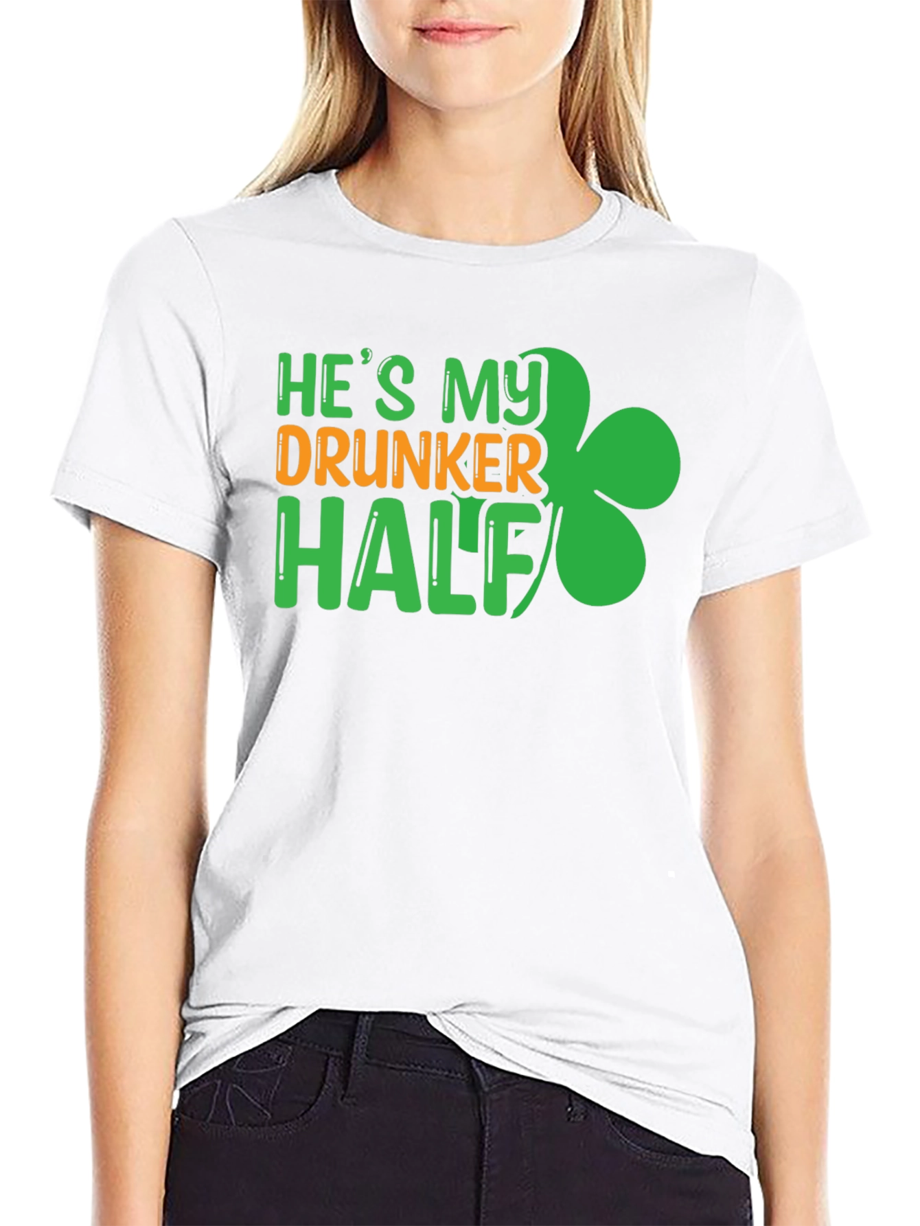 Hes My Drunker Half St. Patricks Day Graphic Tee
