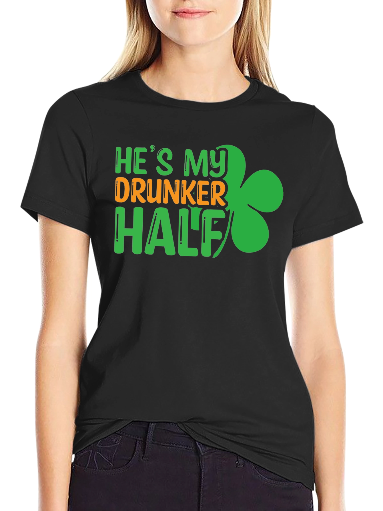 Hes My Drunker Half St. Patricks Day Graphic Tee